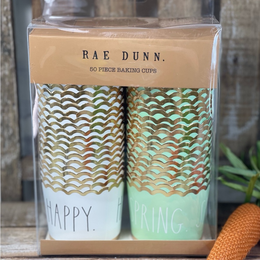 Baking Cups 50 Piece Set Happy Spring Party Favors